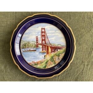 New in Box Lindner KUEPS BAVARIA 'Golden Gate Bridge' limted edition Gold & Blue